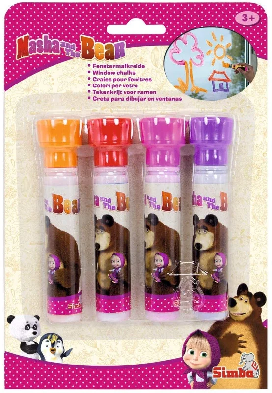 Educational toys for teaching graphic design concepts​ SIMBA - MASHA WINDOW CHALKS
