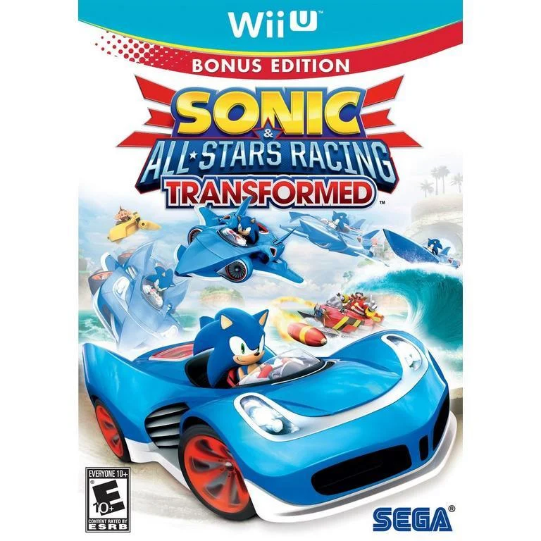 Video games with exclusive in - game items​ Sonic All Stars Racing Transformed