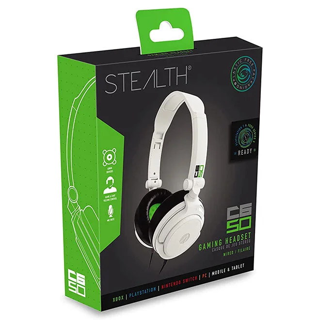Console video games for PlayStation 5 Stealth C6-50 - Stereo Gaming Headset (Green / White) Console video games for PlayStation 5 Stealth C6-50 - Stereo Gaming Headset (Green / White)