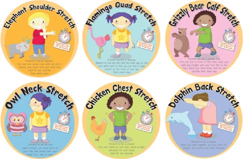 Outdoor toys for left - handed children with ergonomic designs Stretches Set of 6 Outdoor Sign Outdoor toys for left - handed children with ergonomic designs Stretches Set of 6 Outdoor Sign