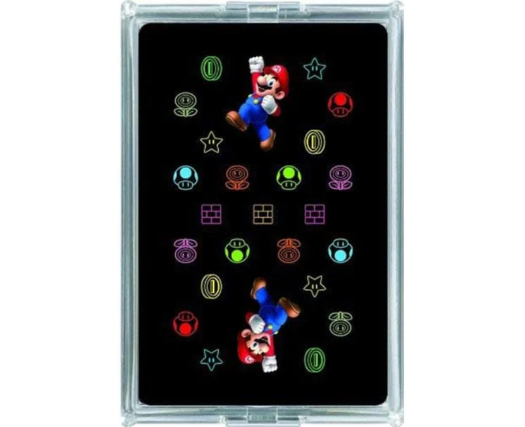 Video games with guest appearances​ Super Mario Playing Cards (Black)