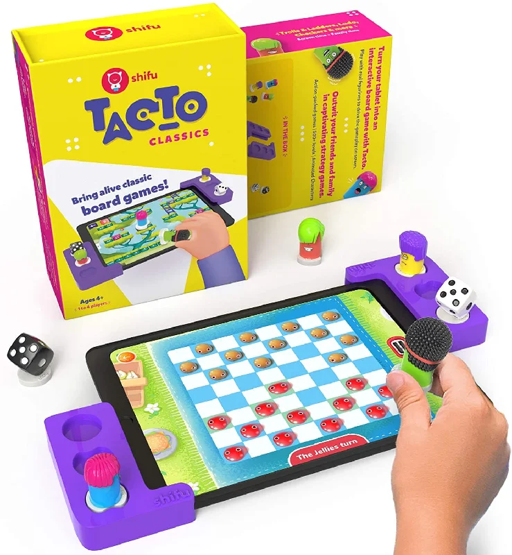 Educational toys for teaching marketing concepts Tacto Classics by PlayShifu - 4in1 Board Games Educational toys for teaching marketing concepts Tacto Classics by PlayShifu - 4in1 Board Games