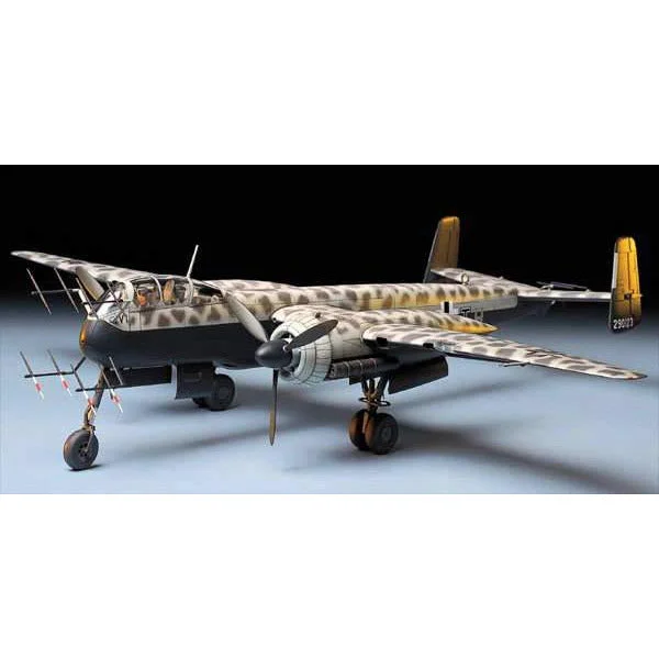 Airport model toys with planes and runways​ Tamiya 1/48 Heinkel HE219 A-7