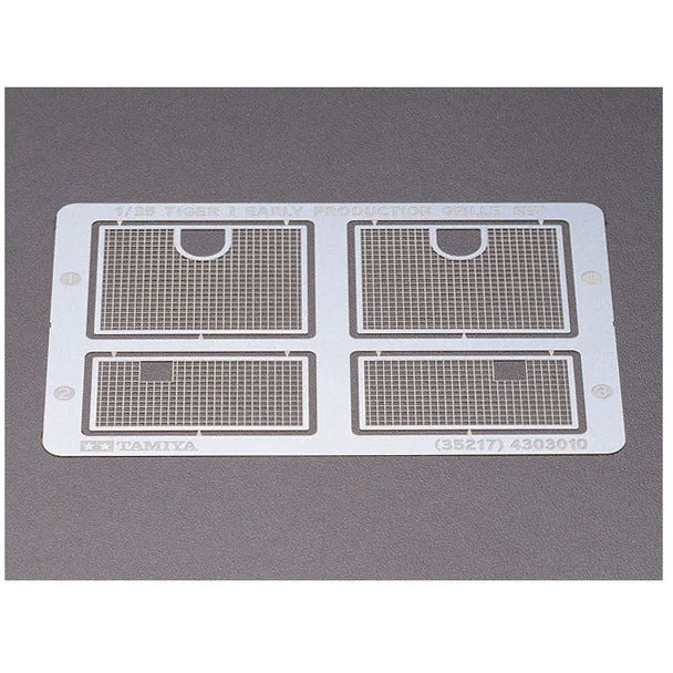 Ski resort model toys for winter - sports enthusiasts​ Tamiya Tiger I Photo Etched Grille