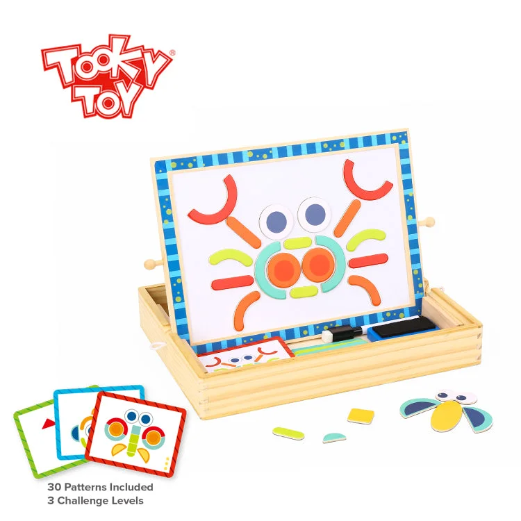 Educational toys for teaching nutrition to kids Tooky Toy Magnetic Puzzles - Shapes Educational toys for teaching nutrition to kids Tooky Toy Magnetic Puzzles - Shapes