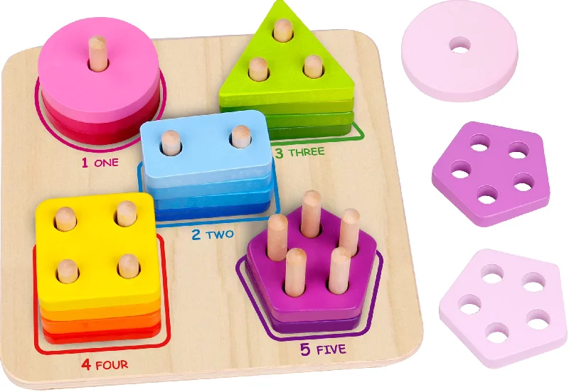 Educational toys for teaching space exploration​ Tooky Toy Wooden Geometric Block Sorter