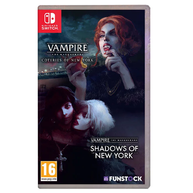 Video games with pet - raising features​ Vampire - The Masquerade: Coteries and Shadows of New York - Nintendo Switch