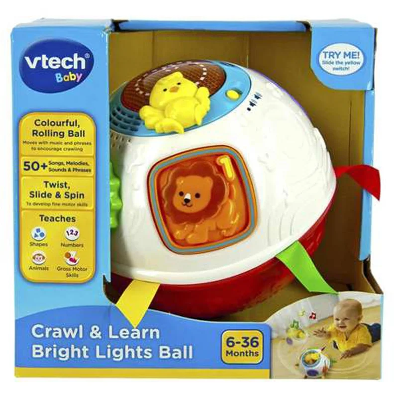 Educational toys for teaching medical concepts VTech Crawl and Learn Bright Lights Ball Educational toys for teaching medical concepts VTech Crawl and Learn Bright Lights Ball