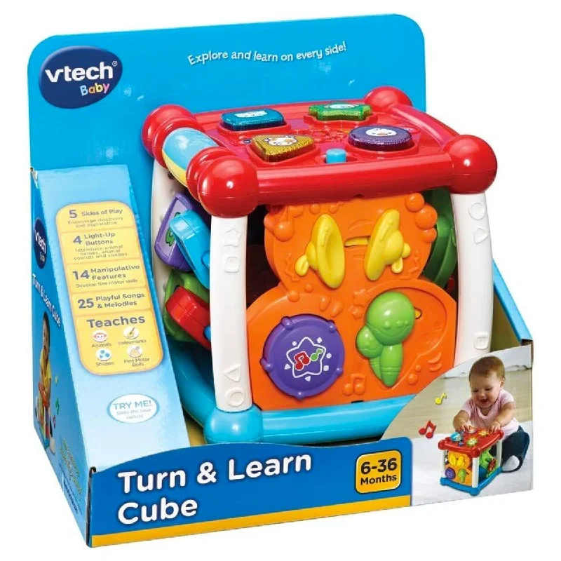 Educational toys for teaching sociology basics​ VTech Turn & Learn Cube