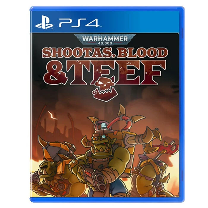 Video games inspired by movies and TV shows​ Warhammer 40,000 -  Shootas, Blood & Teef - PS4