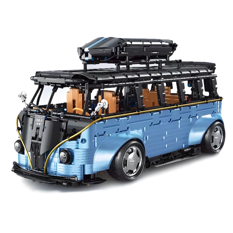 Mountain bikes designed for off - road cycling WIDEBODY SATIN BLUE CAMPERVAN | 3298PCS Mountain bikes designed for off - road cycling WIDEBODY SATIN BLUE CAMPERVAN | 3298PCS