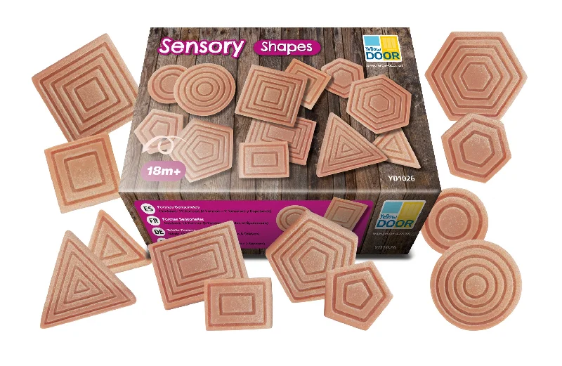 Educational toys for teaching biomedical engineering​ Yellow Door Sensory Shapes