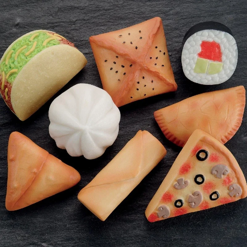 Educational toys for teaching healthy habits Yellow Door Sensory Play Stones - Foods of the World Educational toys for teaching healthy habits Yellow Door Sensory Play Stones - Foods of the World