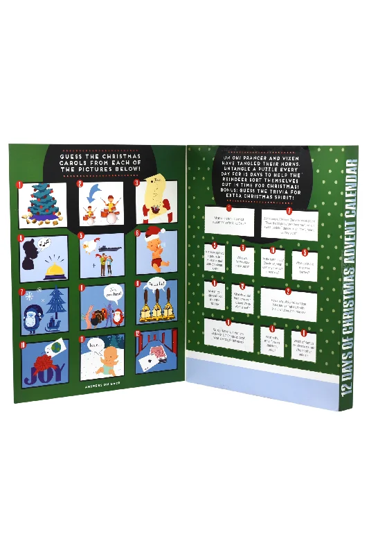 Puzzle - based science experiments for kids​ 12 Days of Christmas Advent