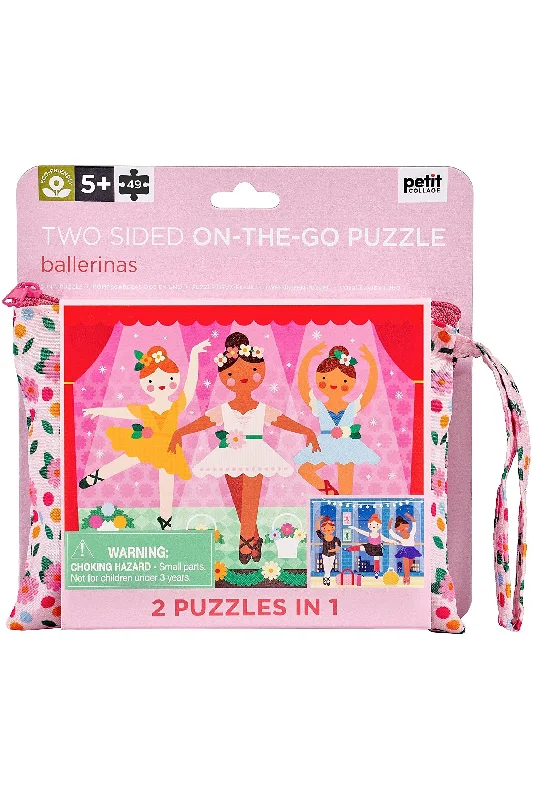 Autism - appropriate puzzles for sensory development​ 2 Sided Ballerina Jigsaw Puzzle