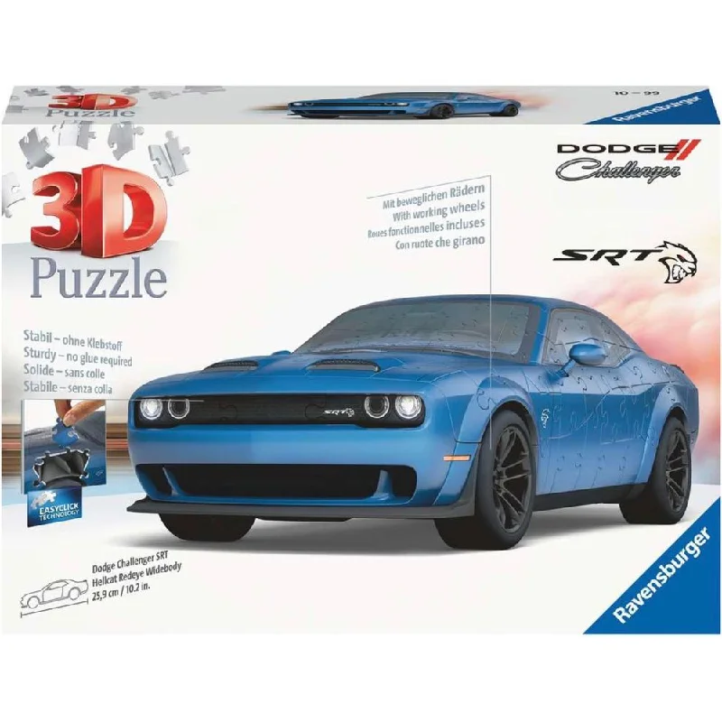 Puzzle - themed tablecloths for special occasions​ 3D Dodge Challenger puzzle