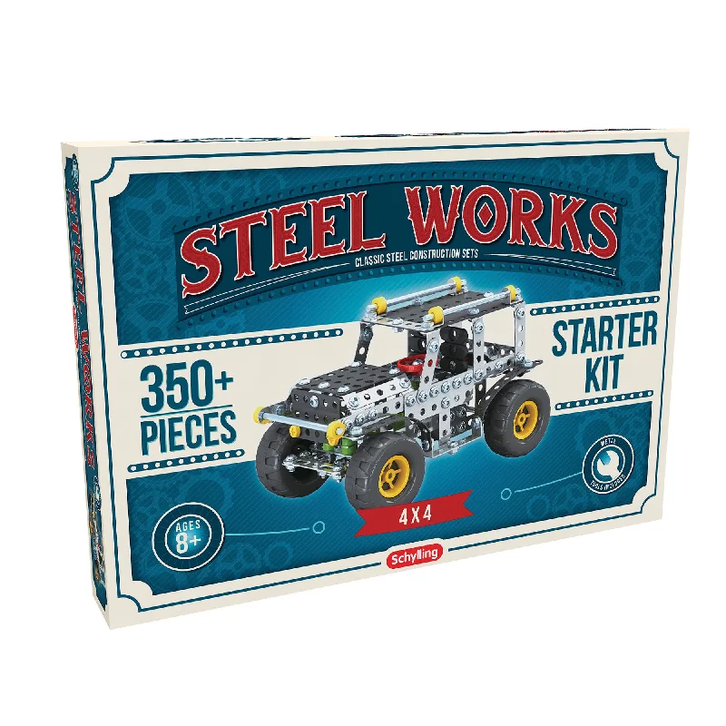 Puzzle - solving workshops for skill development​ 4 x 4 Vehicle - Steel Works