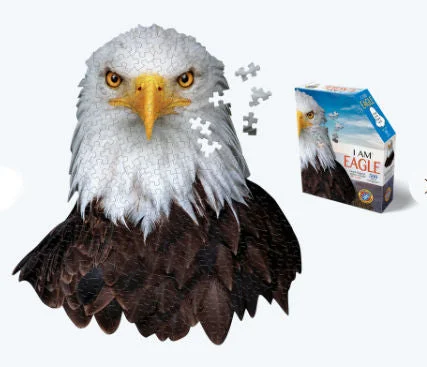 Puzzle - shaped storage boxes for keeping items organized​ #6013MC I Am Eagle Head-Shaped Puzzle, 300 pc.