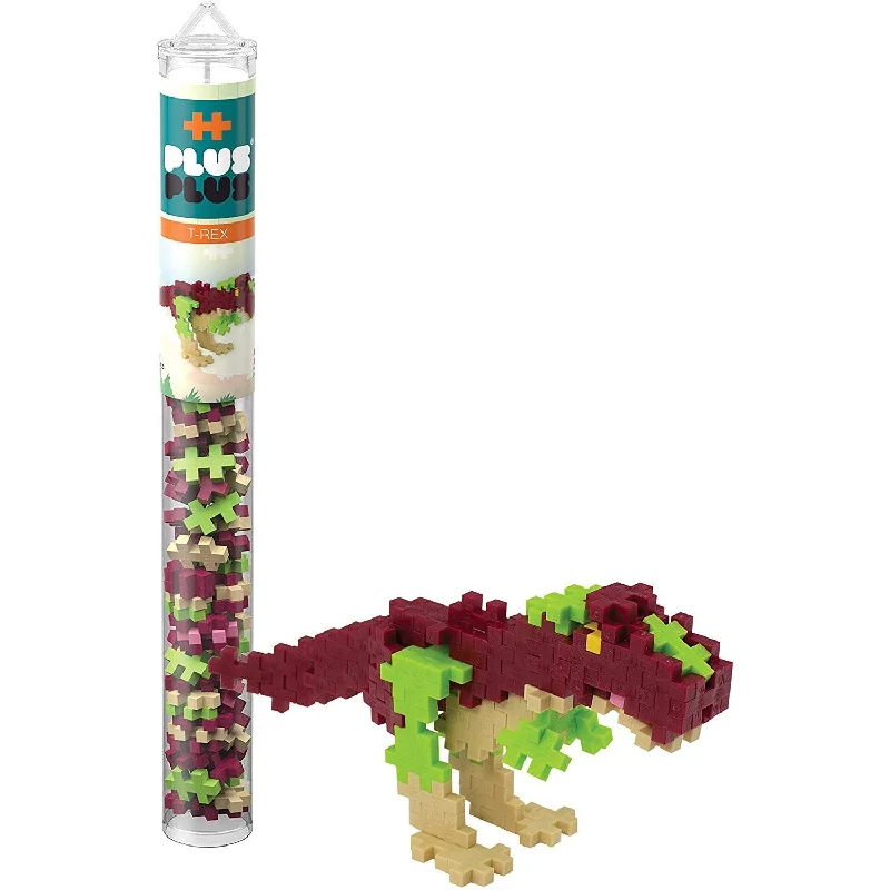 Puzzle prizes for game shows and competitions​ 70 pc Plus-Plus T-Rex Tube