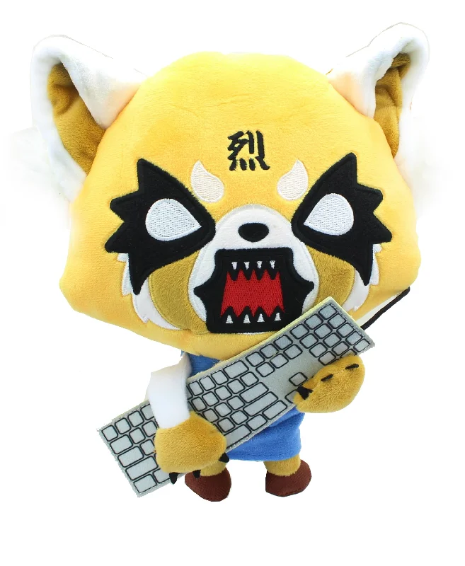 Plush toys for astronomers with planet - or star - shaped accents Aggretsuko Rage Face 12 Inch Collectible Plush with Sound Plush toys for astronomers with planet - or star - shaped accents Aggretsuko Rage Face 12 Inch Collectible Plush with Sound