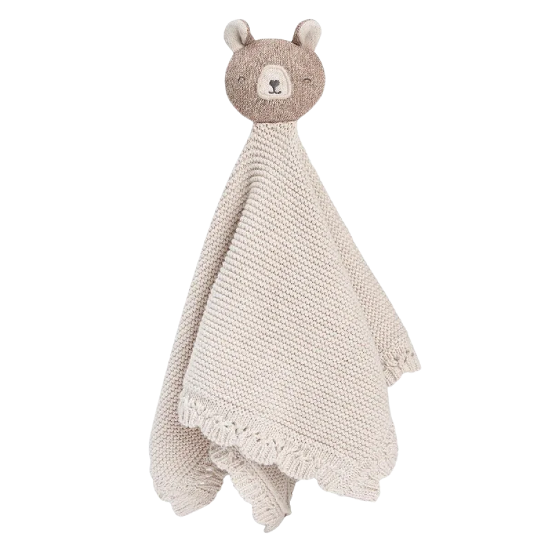 Plush toys for wedding favors with romantic designs​ AVERY ROW Cuddle Cloth - Brave Bear