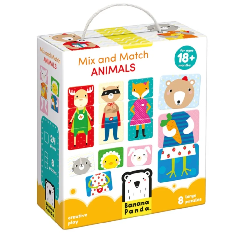 Puzzle - based wedding invitations with hidden messages Banana Panda Mix and Match Animals Puzzle Puzzle - based wedding invitations with hidden messages Banana Panda Mix and Match Animals Puzzle