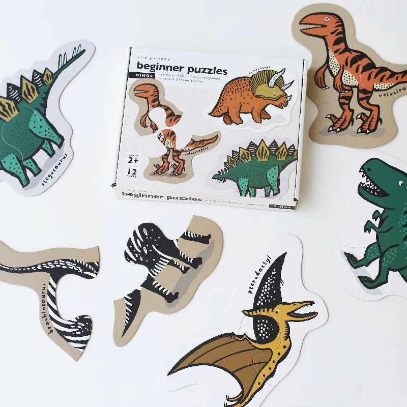 Puzzle - based team - building activities for offices​ Beginner Puzzles - Dino