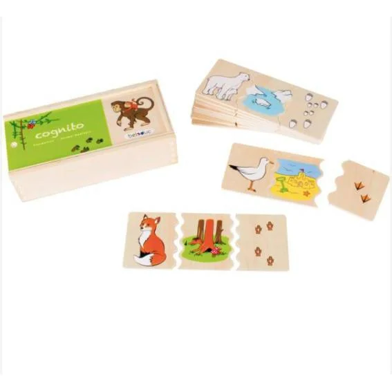 Puzzle - themed hair accessories for fashion statements​ Cognito - Animal Habitats