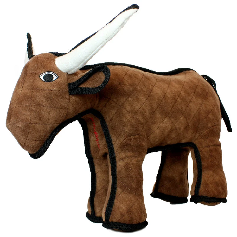 Stress - relieving plush toys for adults in the office​ Tuffy's Bevo the Bull