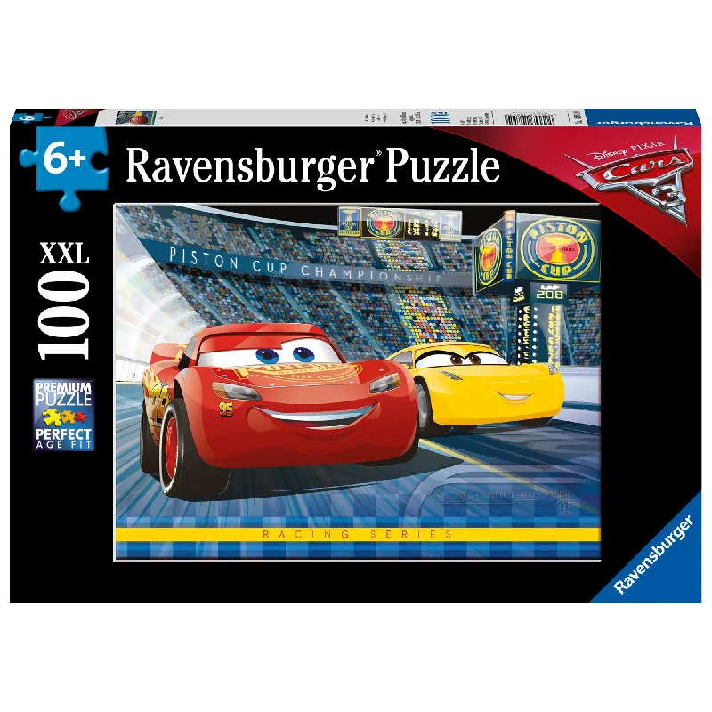 Puzzle - inspired home decor items like throw pillows​ Cars 3 100 Piece Puzzle