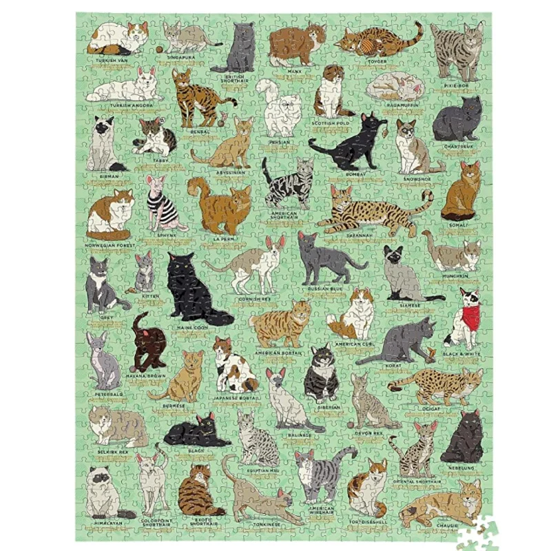 Puzzle - themed tablecloths for special occasions Cat Lover's 1000 Piece Jigsaw Puzzle Puzzle - themed tablecloths for special occasions Cat Lover's 1000 Piece Jigsaw Puzzle