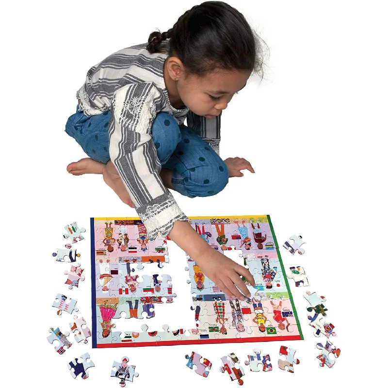 Puzzle - shaped ice cube trays for unique ice cubes Children of the World 100 Piece Puzzle Puzzle - shaped ice cube trays for unique ice cubes Children of the World 100 Piece Puzzle