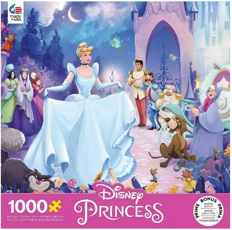 Puzzle - shaped coasters for table protection​ Cinderella's Wish, 1000 Piece Disney