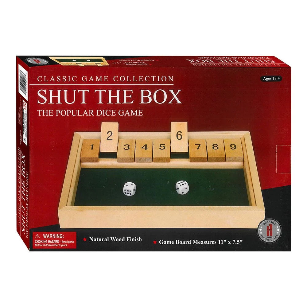 Puzzle - based fitness challenges for physical activity CLASSIC GAME SHUT THE BOX DICE GAME Puzzle - based fitness challenges for physical activity CLASSIC GAME SHUT THE BOX DICE GAME