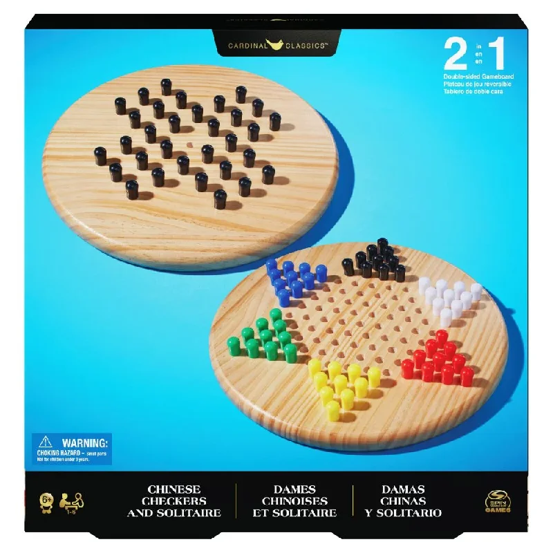 Puzzle - themed stickers for personalizing items CLASSIC GAMES 2 IN 1 WOODEN CHINESE CHECKERS & SOLITAIRE Puzzle - themed stickers for personalizing items CLASSIC GAMES 2 IN 1 WOODEN CHINESE CHECKERS & SOLITAIRE