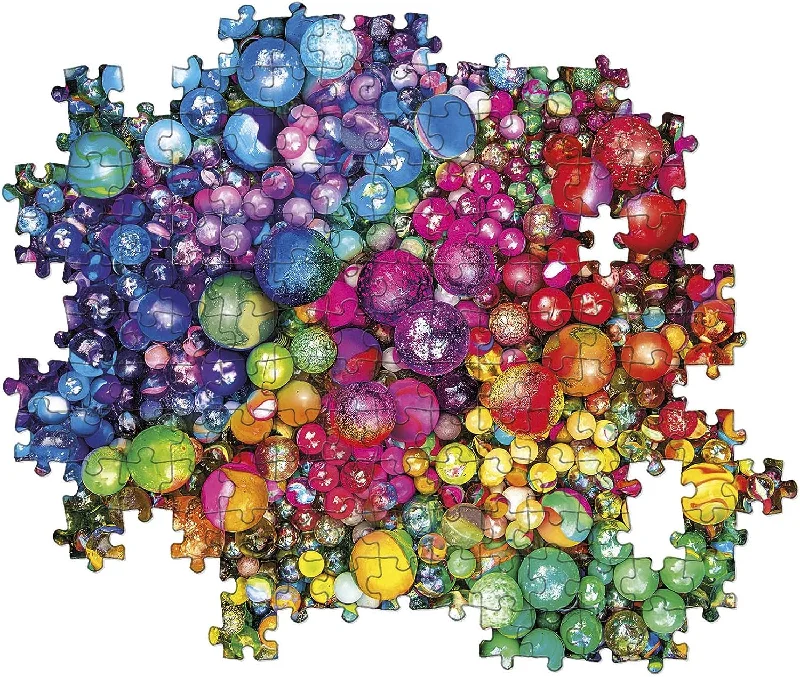 Educational puzzles for preschoolers to enhance cognitive skills Color Boom Marvelous Marbles, 1000 pc. Educational puzzles for preschoolers to enhance cognitive skills Color Boom Marvelous Marbles, 1000 pc.