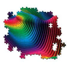 Superhero - inspired puzzles for comic - loving kids​ Color Boom Waves, 500 pc