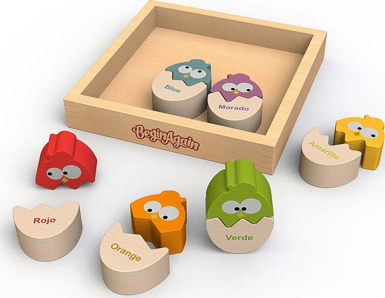 Puzzle decor for home interior accents​ Color 'N Eggs