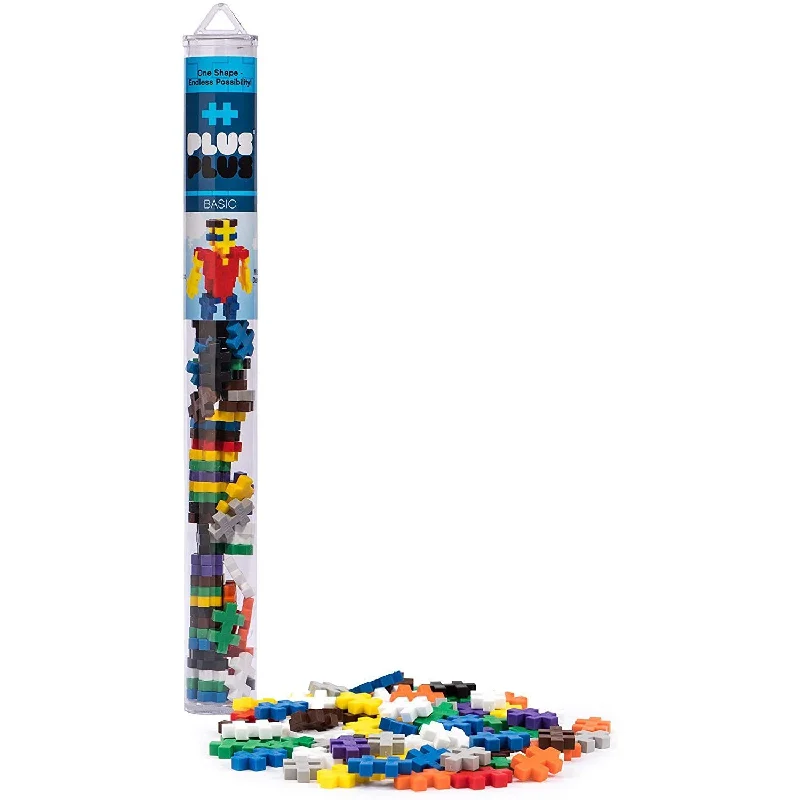 Puzzle - based math games for learning arithmetic​ 70 pc Plus-Plus Basic Tube