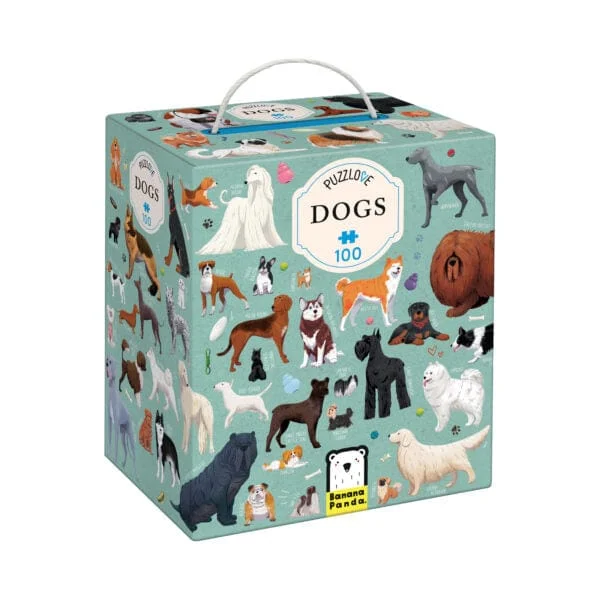 Puzzle - based musical instruments with puzzle - related features​ PUZZLOVE Dogs - 100 pcs