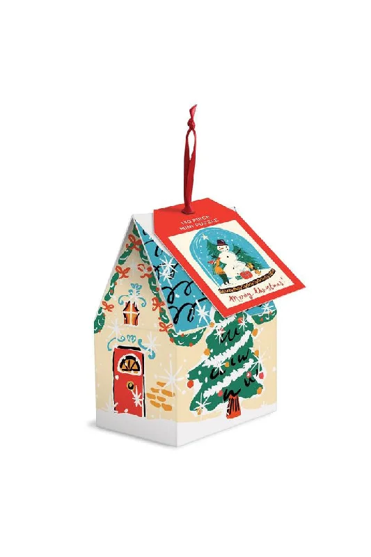 Puzzle - solving apps with hints and solutions​ Snow Globe 130 Piece Puzzle Ornament