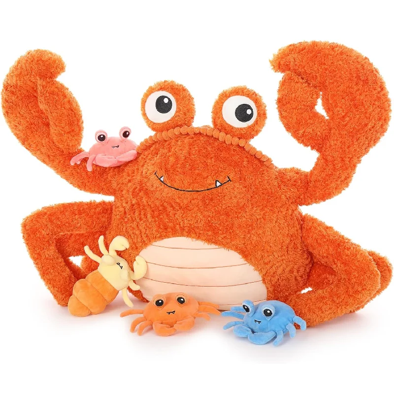 Superhero - inspired plush toys for boys Crab Plush Toys Ocean Stuffed Animals, 32 Inches Superhero - inspired plush toys for boys Crab Plush Toys Ocean Stuffed Animals, 32 Inches