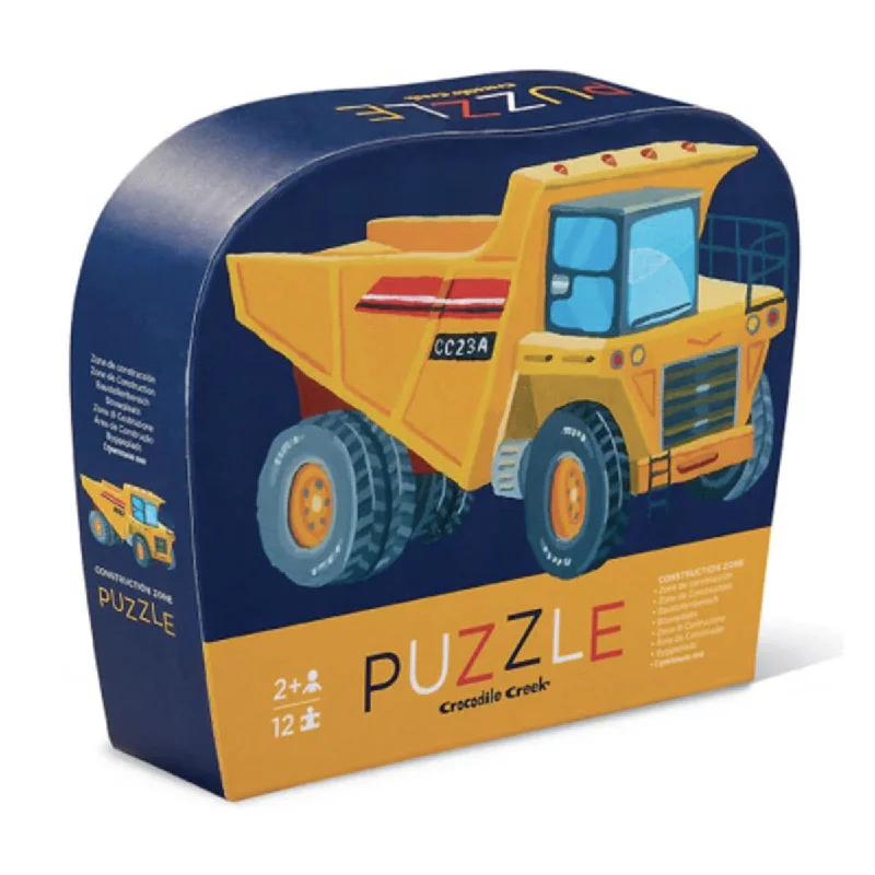 Puzzle - shaped candles for decorative purposes Crocodile Creek 12Pc Mini Construction Zone Puzzle Puzzle - shaped candles for decorative purposes Crocodile Creek 12Pc Mini Construction Zone Puzzle