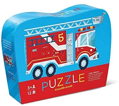 Puzzle - related art prints for wall decoration Crocodile Creek 12Pc Mini Firetruck Puzzle Puzzle - related art prints for wall decoration Crocodile Creek 12Pc Mini Firetruck Puzzle