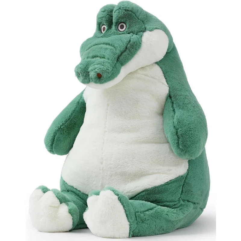 Plush toys for librarians with book - or library - card - shaped details Crocodile Weighted Stuffed Toy, 29.5 Inches Plush toys for librarians with book - or library - card - shaped details Crocodile Weighted Stuffed Toy, 29.5 Inches