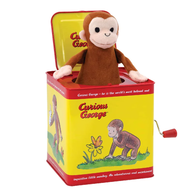 Braille - compatible puzzles for visually - impaired users Curious George Jack in the Box Braille - compatible puzzles for visually - impaired users Curious George Jack in the Box