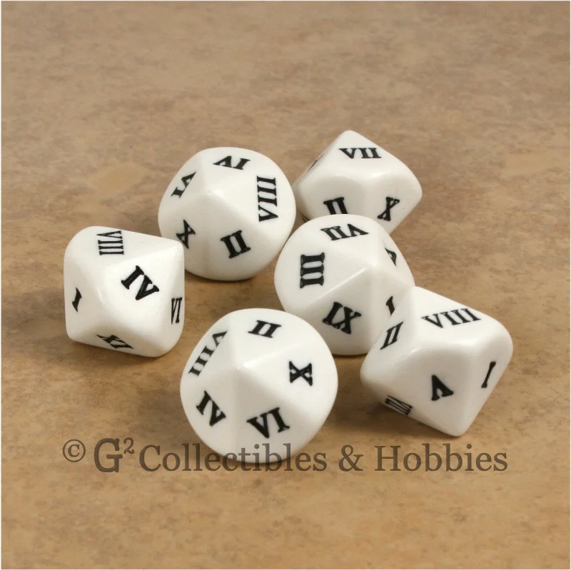 Space - themed plush toys for astronomy - crazy kids D10 Roman Numeral Large 20mm Dice Set - Set of 6 Space - themed plush toys for astronomy - crazy kids D10 Roman Numeral Large 20mm Dice Set - Set of 6