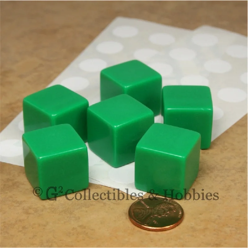 Plush toys for archaeologists with shovel - or artifact - shaped accessories D6 19mm Blank Green 6pc Dice Set Plush toys for archaeologists with shovel - or artifact - shaped accessories D6 19mm Blank Green 6pc Dice Set