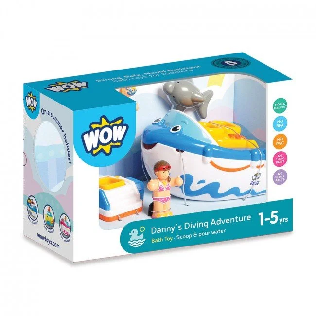 Puzzle - based learning tools for classrooms​ Danny's Diving Adventure Bath Toy