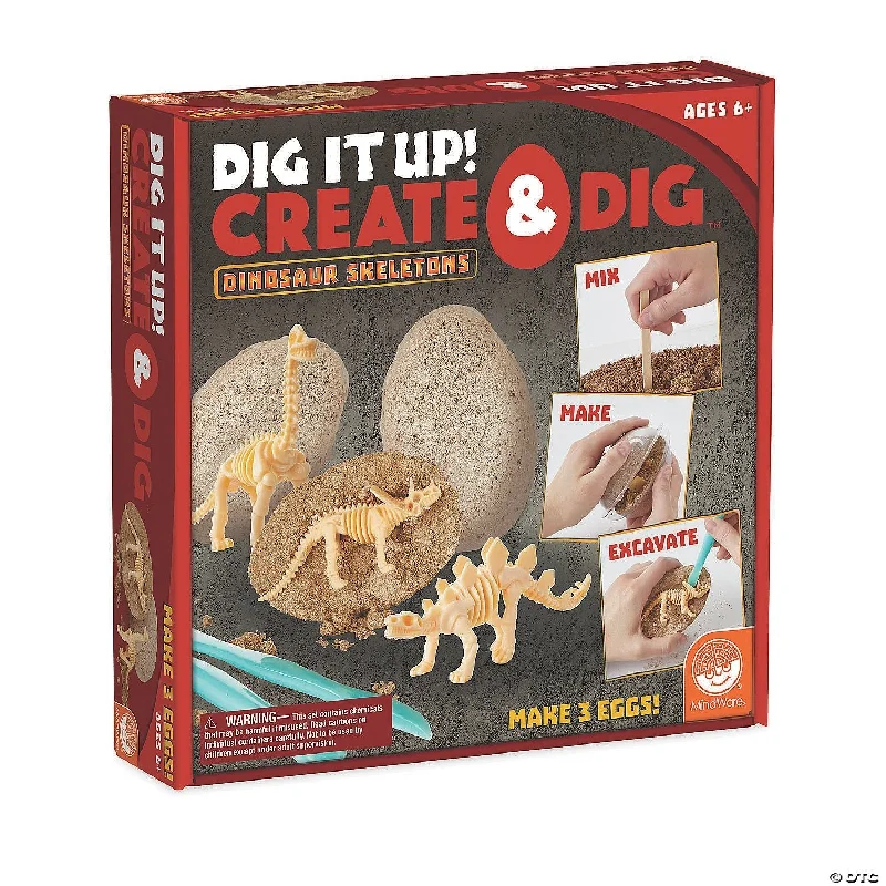 Puzzle - based scavenger hunts for outdoor fun​ Dig It Up! Create and Dig Eggs